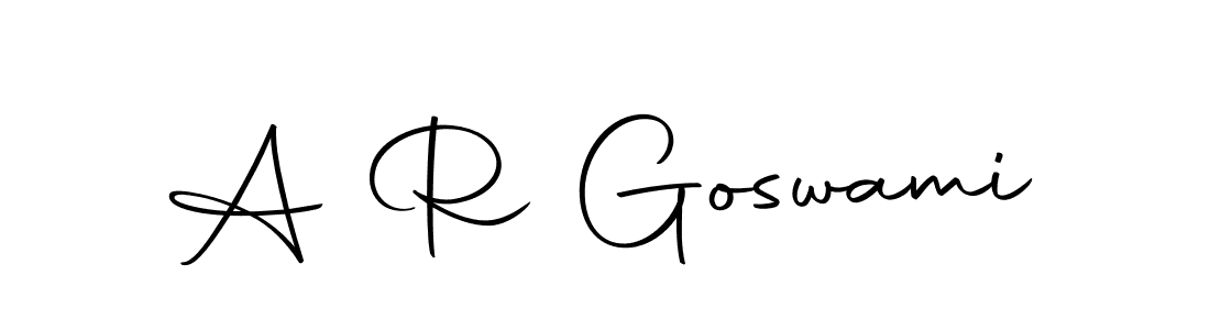 You can use this online signature creator to create a handwritten signature for the name A R Goswami. This is the best online autograph maker. A R Goswami signature style 10 images and pictures png