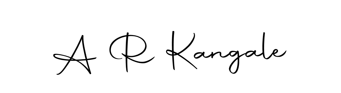 A R Kangale stylish signature style. Best Handwritten Sign (Autography-DOLnW) for my name. Handwritten Signature Collection Ideas for my name A R Kangale. A R Kangale signature style 10 images and pictures png
