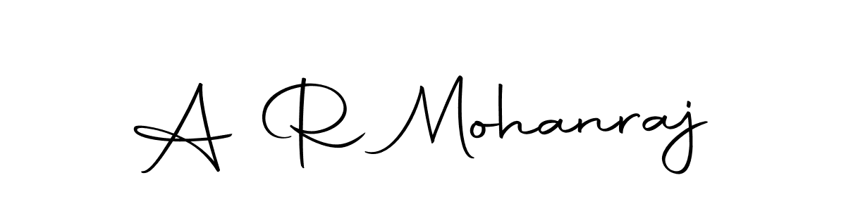 How to make A R Mohanraj signature? Autography-DOLnW is a professional autograph style. Create handwritten signature for A R Mohanraj name. A R Mohanraj signature style 10 images and pictures png