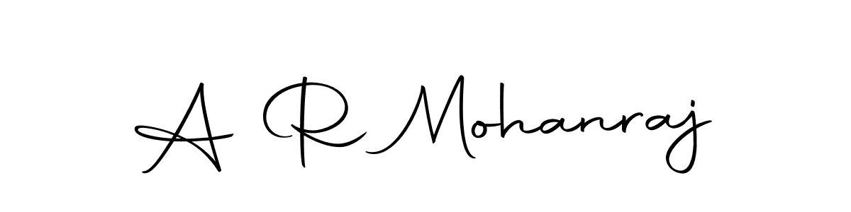 How to make A R Mohanraj signature? Autography-DOLnW is a professional autograph style. Create handwritten signature for A R Mohanraj name. A R Mohanraj signature style 10 images and pictures png