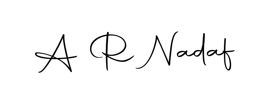 This is the best signature style for the A R Nadaf name. Also you like these signature font (Autography-DOLnW). Mix name signature. A R Nadaf signature style 10 images and pictures png