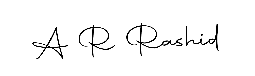How to make A R Rashid signature? Autography-DOLnW is a professional autograph style. Create handwritten signature for A R Rashid name. A R Rashid signature style 10 images and pictures png
