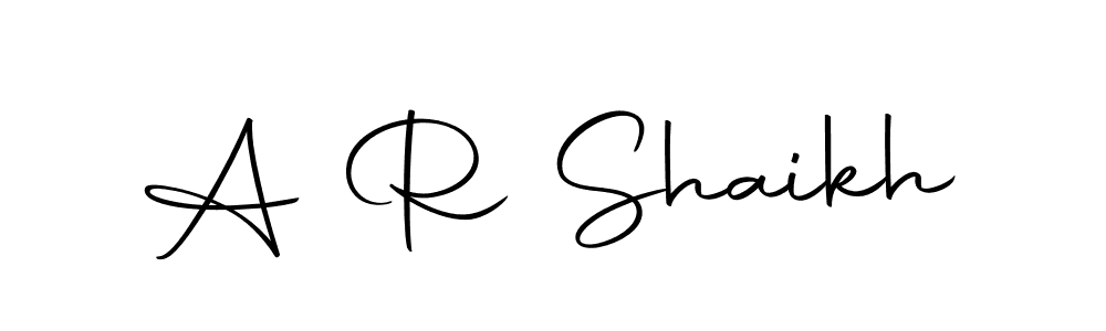 It looks lik you need a new signature style for name A R Shaikh. Design unique handwritten (Autography-DOLnW) signature with our free signature maker in just a few clicks. A R Shaikh signature style 10 images and pictures png