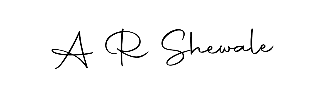 Design your own signature with our free online signature maker. With this signature software, you can create a handwritten (Autography-DOLnW) signature for name A R Shewale. A R Shewale signature style 10 images and pictures png