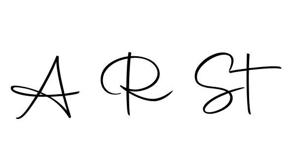 The best way (Autography-DOLnW) to make a short signature is to pick only two or three words in your name. The name A R St include a total of six letters. For converting this name. A R St signature style 10 images and pictures png