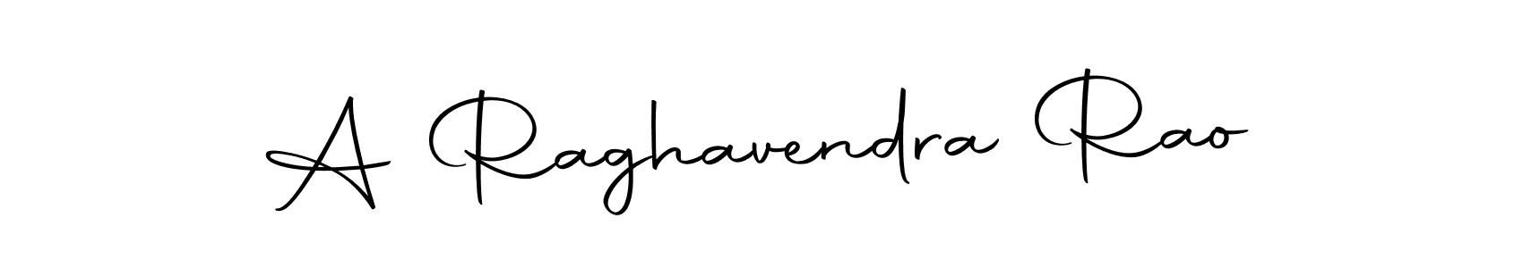 How to make A Raghavendra Rao name signature. Use Autography-DOLnW style for creating short signs online. This is the latest handwritten sign. A Raghavendra Rao signature style 10 images and pictures png