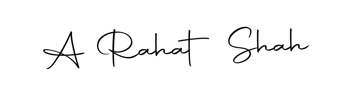 A Rahat Shah stylish signature style. Best Handwritten Sign (Autography-DOLnW) for my name. Handwritten Signature Collection Ideas for my name A Rahat Shah. A Rahat Shah signature style 10 images and pictures png