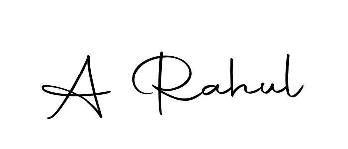 How to make A Rahul signature? Autography-DOLnW is a professional autograph style. Create handwritten signature for A Rahul name. A Rahul signature style 10 images and pictures png