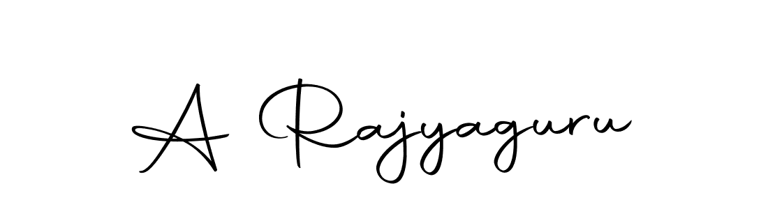 Create a beautiful signature design for name A Rajyaguru. With this signature (Autography-DOLnW) fonts, you can make a handwritten signature for free. A Rajyaguru signature style 10 images and pictures png