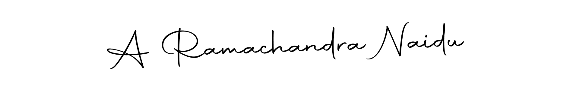 Use a signature maker to create a handwritten signature online. With this signature software, you can design (Autography-DOLnW) your own signature for name A Ramachandra Naidu. A Ramachandra Naidu signature style 10 images and pictures png