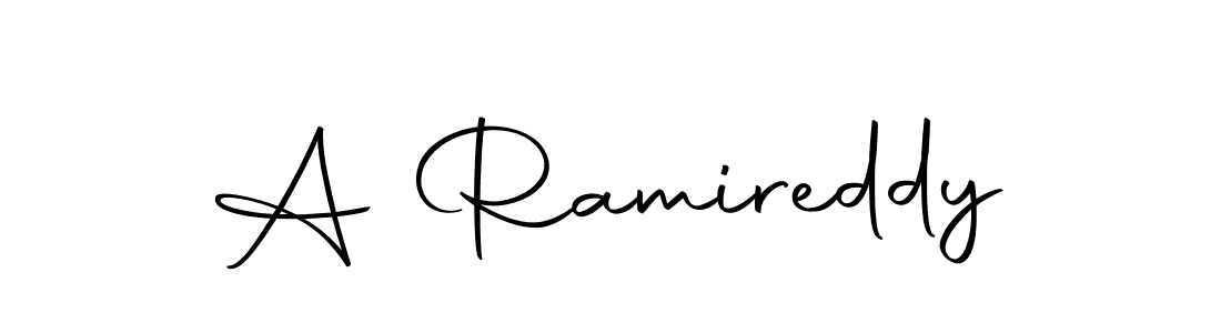 Use a signature maker to create a handwritten signature online. With this signature software, you can design (Autography-DOLnW) your own signature for name A Ramireddy. A Ramireddy signature style 10 images and pictures png