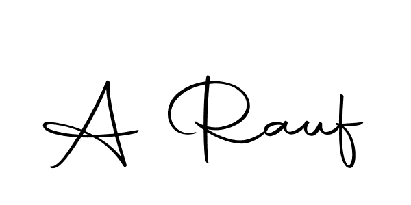 Create a beautiful signature design for name A Rauf. With this signature (Autography-DOLnW) fonts, you can make a handwritten signature for free. A Rauf signature style 10 images and pictures png