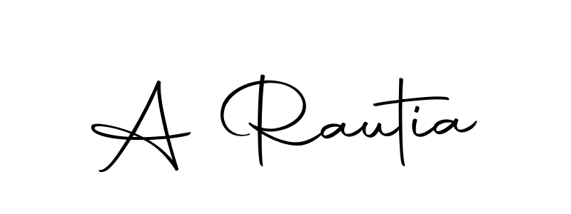 You should practise on your own different ways (Autography-DOLnW) to write your name (A Rautia) in signature. don't let someone else do it for you. A Rautia signature style 10 images and pictures png