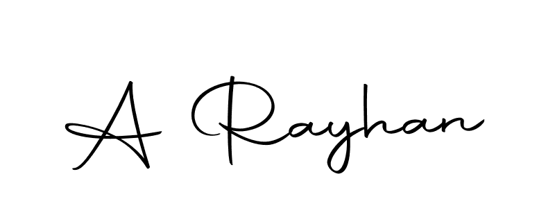 A Rayhan stylish signature style. Best Handwritten Sign (Autography-DOLnW) for my name. Handwritten Signature Collection Ideas for my name A Rayhan. A Rayhan signature style 10 images and pictures png