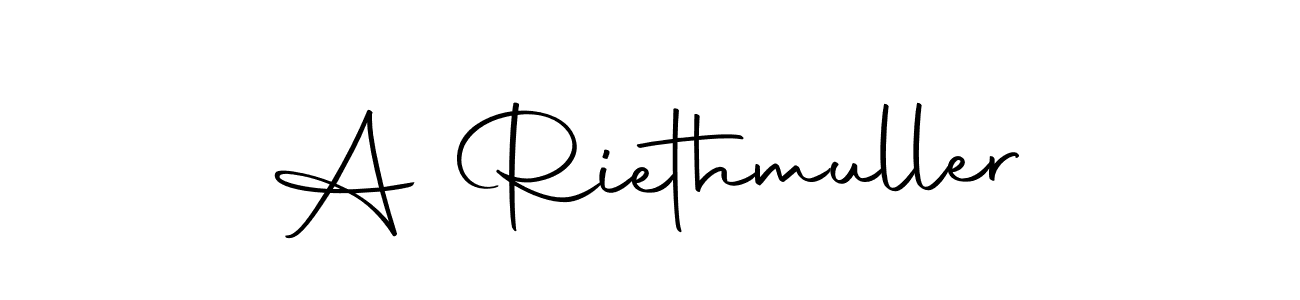 You can use this online signature creator to create a handwritten signature for the name A Riethmuller. This is the best online autograph maker. A Riethmuller signature style 10 images and pictures png