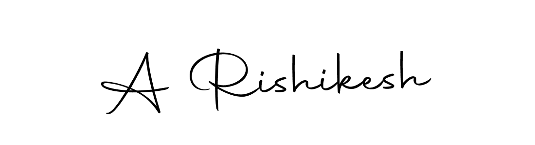 The best way (Autography-DOLnW) to make a short signature is to pick only two or three words in your name. The name A Rishikesh include a total of six letters. For converting this name. A Rishikesh signature style 10 images and pictures png