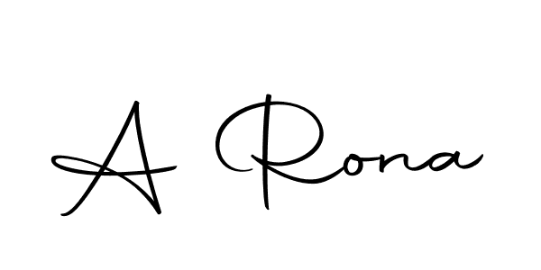 A Rona stylish signature style. Best Handwritten Sign (Autography-DOLnW) for my name. Handwritten Signature Collection Ideas for my name A Rona. A Rona signature style 10 images and pictures png