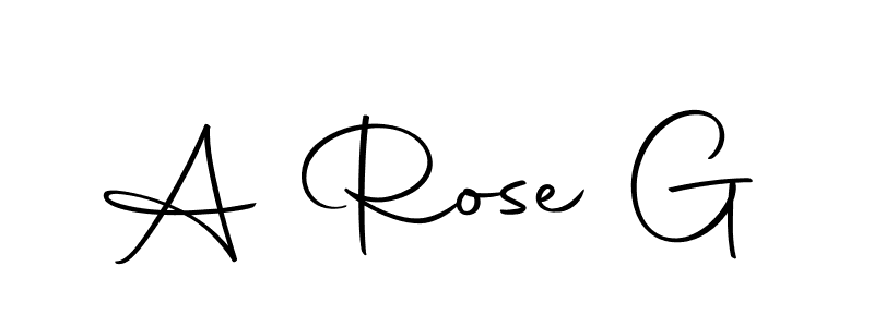 How to make A Rose G signature? Autography-DOLnW is a professional autograph style. Create handwritten signature for A Rose G name. A Rose G signature style 10 images and pictures png