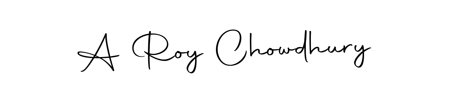 A Roy Chowdhury stylish signature style. Best Handwritten Sign (Autography-DOLnW) for my name. Handwritten Signature Collection Ideas for my name A Roy Chowdhury. A Roy Chowdhury signature style 10 images and pictures png