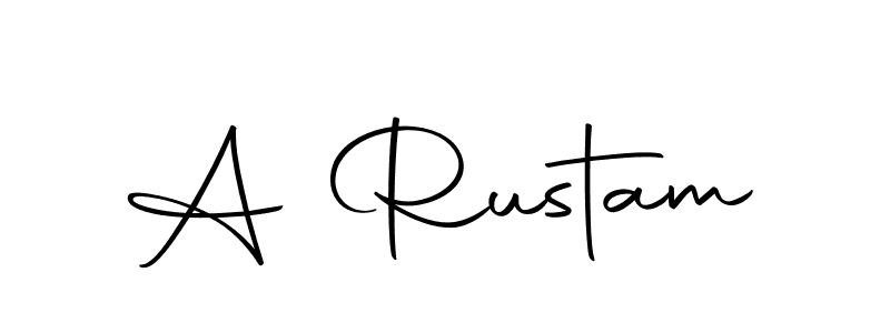 Best and Professional Signature Style for A Rustam. Autography-DOLnW Best Signature Style Collection. A Rustam signature style 10 images and pictures png