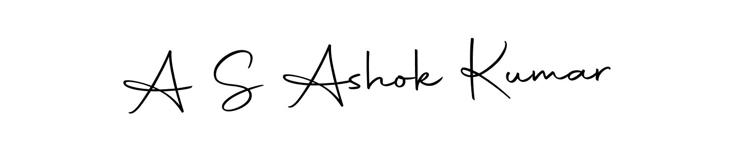 Design your own signature with our free online signature maker. With this signature software, you can create a handwritten (Autography-DOLnW) signature for name A S Ashok Kumar. A S Ashok Kumar signature style 10 images and pictures png