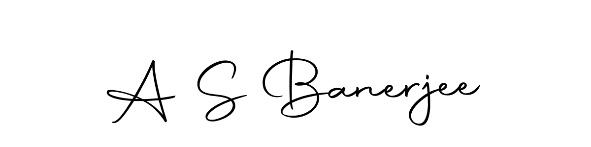 You can use this online signature creator to create a handwritten signature for the name A S Banerjee. This is the best online autograph maker. A S Banerjee signature style 10 images and pictures png