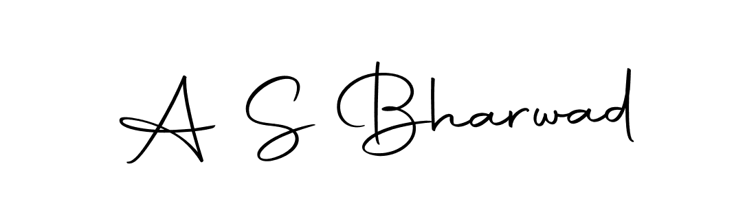 Make a beautiful signature design for name A S Bharwad. With this signature (Autography-DOLnW) style, you can create a handwritten signature for free. A S Bharwad signature style 10 images and pictures png