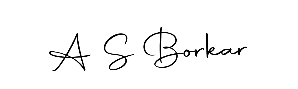 You can use this online signature creator to create a handwritten signature for the name A S Borkar. This is the best online autograph maker. A S Borkar signature style 10 images and pictures png