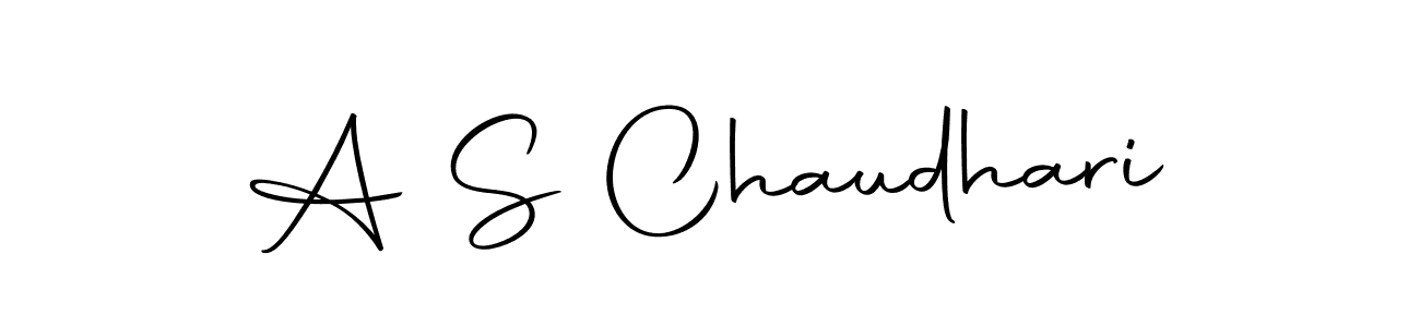 How to make A S Chaudhari signature? Autography-DOLnW is a professional autograph style. Create handwritten signature for A S Chaudhari name. A S Chaudhari signature style 10 images and pictures png