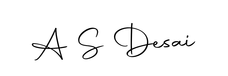 Use a signature maker to create a handwritten signature online. With this signature software, you can design (Autography-DOLnW) your own signature for name A S Desai. A S Desai signature style 10 images and pictures png