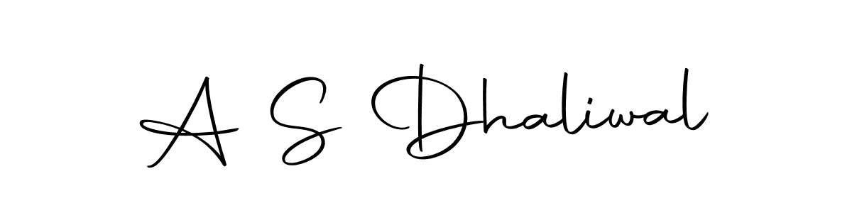 A S Dhaliwal stylish signature style. Best Handwritten Sign (Autography-DOLnW) for my name. Handwritten Signature Collection Ideas for my name A S Dhaliwal. A S Dhaliwal signature style 10 images and pictures png