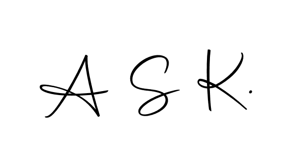 How to make A S K. signature? Autography-DOLnW is a professional autograph style. Create handwritten signature for A S K. name. A S K. signature style 10 images and pictures png