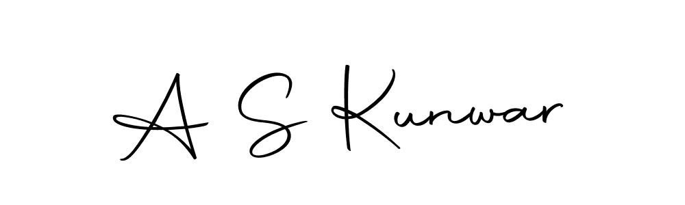 Design your own signature with our free online signature maker. With this signature software, you can create a handwritten (Autography-DOLnW) signature for name A S Kunwar. A S Kunwar signature style 10 images and pictures png