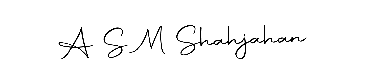 Create a beautiful signature design for name A S M Shahjahan. With this signature (Autography-DOLnW) fonts, you can make a handwritten signature for free. A S M Shahjahan signature style 10 images and pictures png