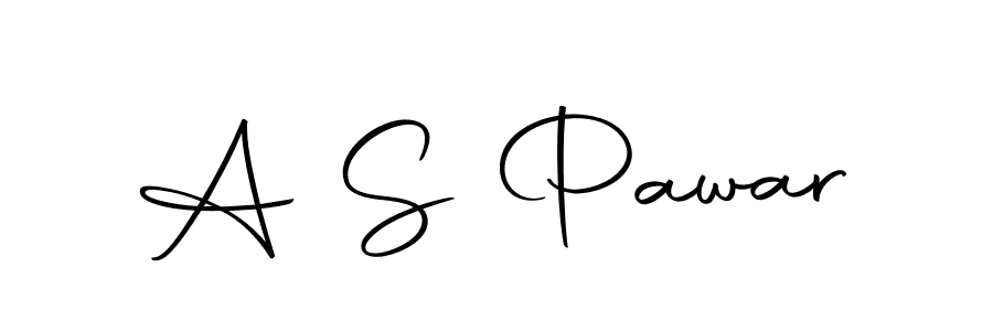 Create a beautiful signature design for name A S Pawar. With this signature (Autography-DOLnW) fonts, you can make a handwritten signature for free. A S Pawar signature style 10 images and pictures png