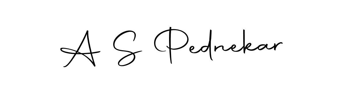 if you are searching for the best signature style for your name A S Pednekar. so please give up your signature search. here we have designed multiple signature styles  using Autography-DOLnW. A S Pednekar signature style 10 images and pictures png