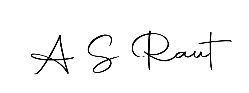 You should practise on your own different ways (Autography-DOLnW) to write your name (A S Raut) in signature. don't let someone else do it for you. A S Raut signature style 10 images and pictures png