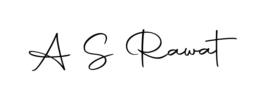 How to make A S Rawat name signature. Use Autography-DOLnW style for creating short signs online. This is the latest handwritten sign. A S Rawat signature style 10 images and pictures png
