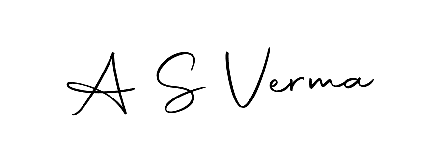 A S Verma stylish signature style. Best Handwritten Sign (Autography-DOLnW) for my name. Handwritten Signature Collection Ideas for my name A S Verma. A S Verma signature style 10 images and pictures png