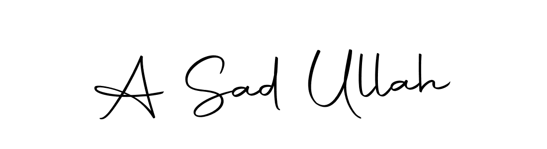Autography-DOLnW is a professional signature style that is perfect for those who want to add a touch of class to their signature. It is also a great choice for those who want to make their signature more unique. Get A Sad Ullah name to fancy signature for free. A Sad Ullah signature style 10 images and pictures png