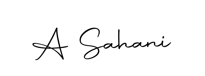 Make a short A Sahani signature style. Manage your documents anywhere anytime using Autography-DOLnW. Create and add eSignatures, submit forms, share and send files easily. A Sahani signature style 10 images and pictures png