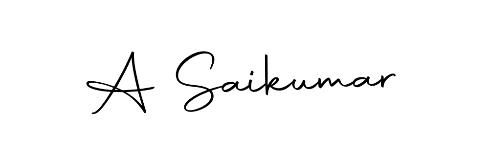 Here are the top 10 professional signature styles for the name A Saikumar. These are the best autograph styles you can use for your name. A Saikumar signature style 10 images and pictures png