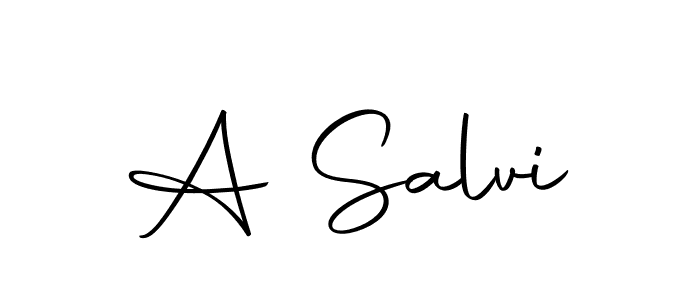 You should practise on your own different ways (Autography-DOLnW) to write your name (A Salvi) in signature. don't let someone else do it for you. A Salvi signature style 10 images and pictures png