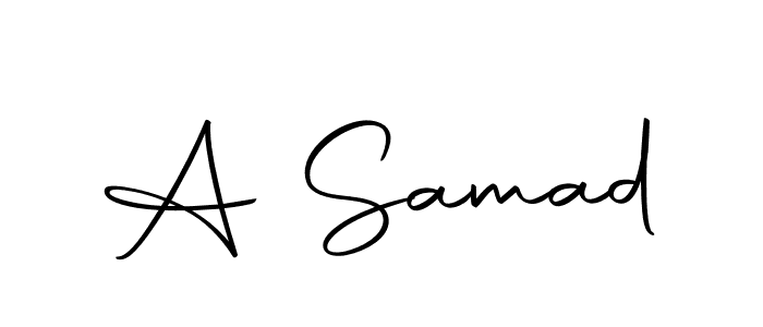 Also we have A Samad name is the best signature style. Create professional handwritten signature collection using Autography-DOLnW autograph style. A Samad signature style 10 images and pictures png