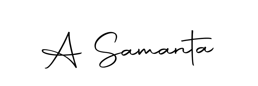 Once you've used our free online signature maker to create your best signature Autography-DOLnW style, it's time to enjoy all of the benefits that A Samanta name signing documents. A Samanta signature style 10 images and pictures png