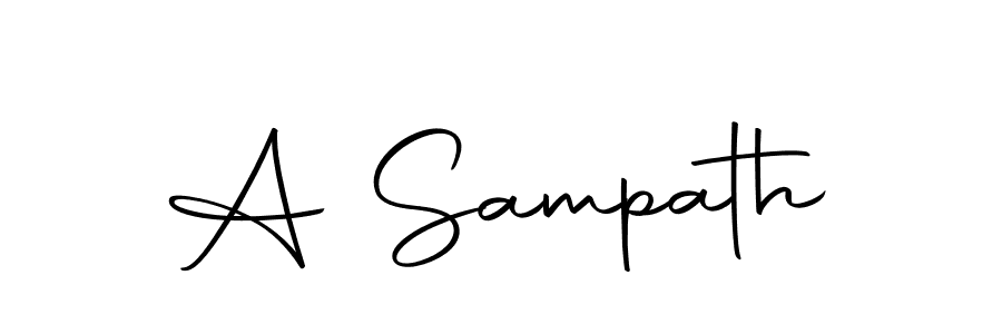 Make a short A Sampath signature style. Manage your documents anywhere anytime using Autography-DOLnW. Create and add eSignatures, submit forms, share and send files easily. A Sampath signature style 10 images and pictures png