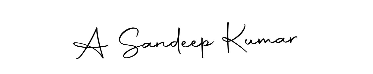 A Sandeep Kumar stylish signature style. Best Handwritten Sign (Autography-DOLnW) for my name. Handwritten Signature Collection Ideas for my name A Sandeep Kumar. A Sandeep Kumar signature style 10 images and pictures png