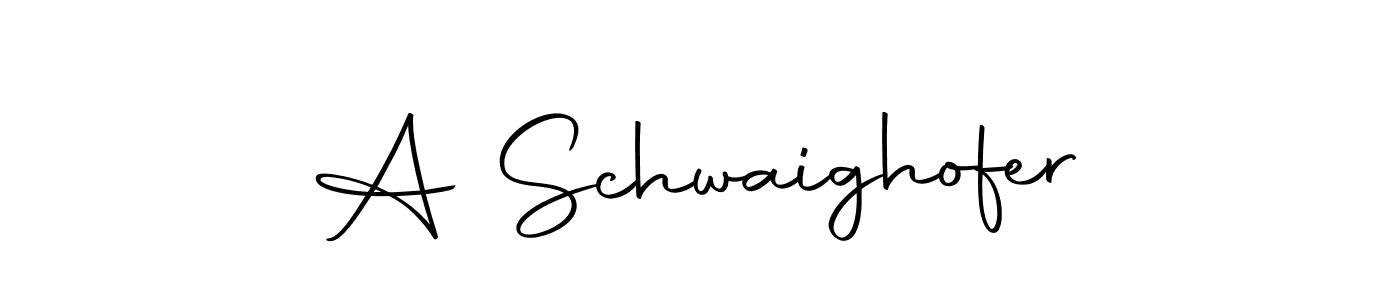 Make a beautiful signature design for name A Schwaighofer. With this signature (Autography-DOLnW) style, you can create a handwritten signature for free. A Schwaighofer signature style 10 images and pictures png