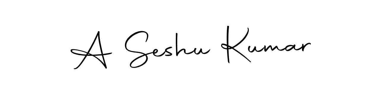 This is the best signature style for the A Seshu Kumar name. Also you like these signature font (Autography-DOLnW). Mix name signature. A Seshu Kumar signature style 10 images and pictures png