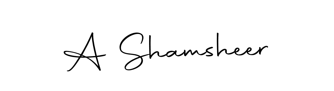 Make a beautiful signature design for name A Shamsheer. Use this online signature maker to create a handwritten signature for free. A Shamsheer signature style 10 images and pictures png